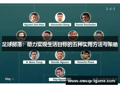 足球部落:助力实现生活目标的五种实用方法与策略 足球部落:助力实现生活目标的五种实用方法与策略