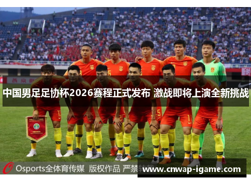 中国男足足协杯2026赛程正式发布 激战即将上演全新挑战